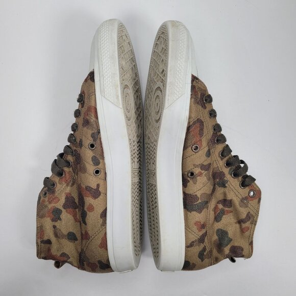 Adidas Nizza High Classic 78 Men's Brown Camo Sneakers G95800 US Size 10.5 - Picture 6 of 8